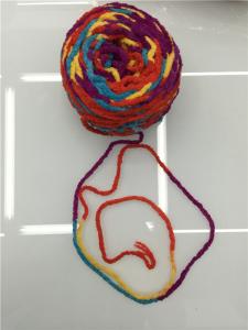 Three ply yarn towel