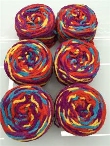 Three ply yarn towel